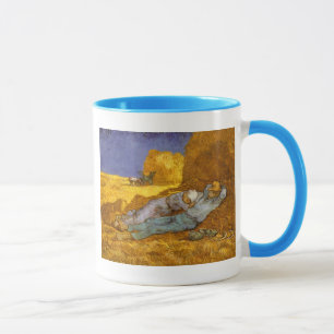 Caneca Noon, Descanse Do Trabalho Van Gogh Beleza Art