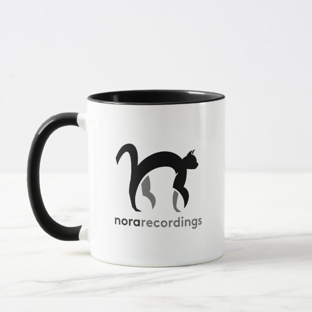 Caneca nora recordings logo マグカップ (Esquerda)