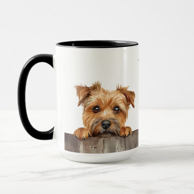 Caneca Norfolk Terrier Dog Mug (Esquerda)