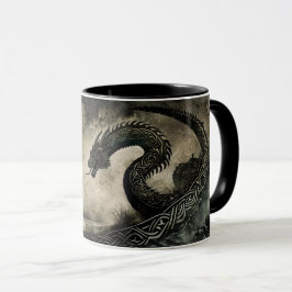 Caneca Norse Dragon Viking Samhain Halloween