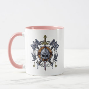 Caneca Norse Viking Warrior Armory