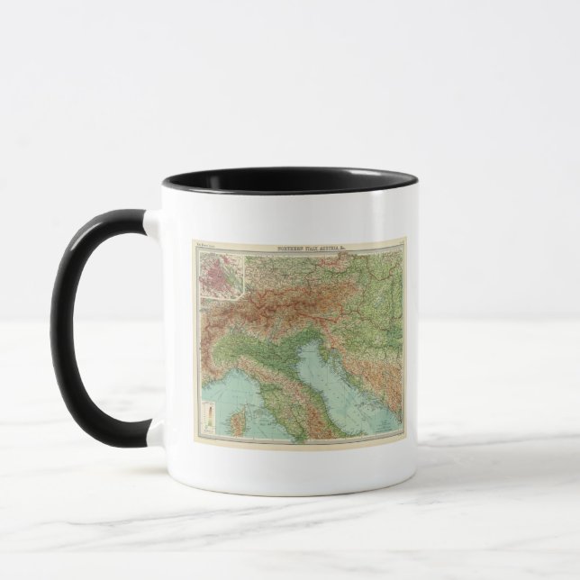 Caneca Norte Itália, Áustria, &c (Esquerda)