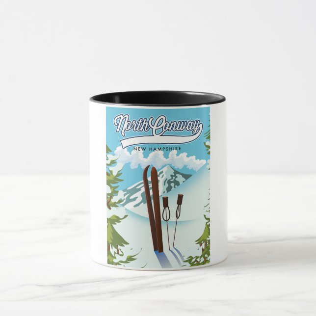 Caneca North Conway New Hampshire, para esquiar (Centro)