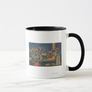 Caneca North Dakota (capital de estado/flor)