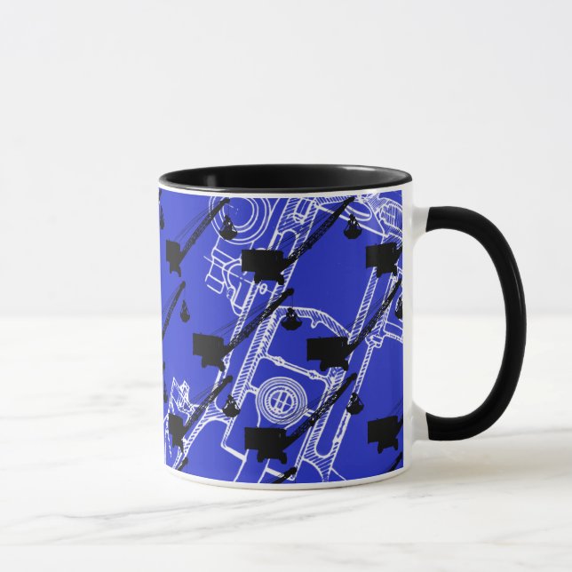 Caneca Northwest Crane OPERANDO ENGENHEIRO art Crane Op (Direita)