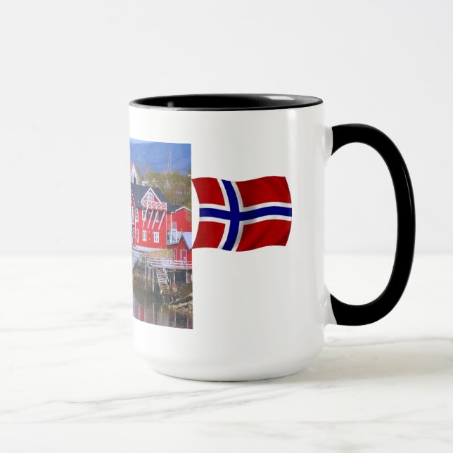 Caneca Noruega, Livi, g pelo fiorde (Direita)
