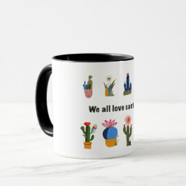 Caneca Nós amamos cacto