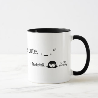Caneca "Nós amamos todas as coisas bonitos. _. "