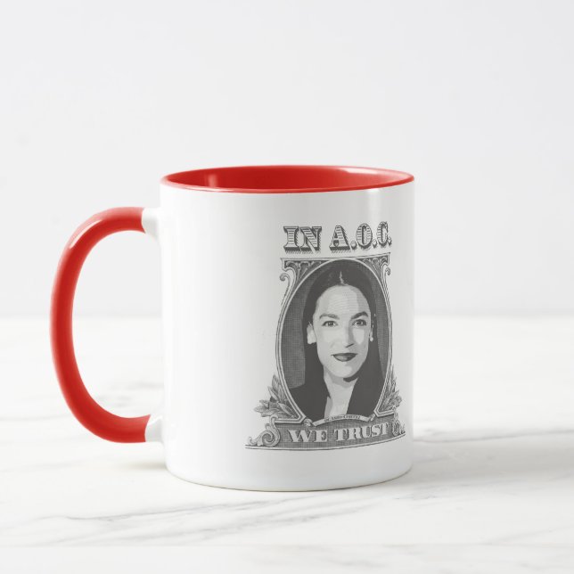 Caneca Nós Confiamos na AOC (Esquerda)
