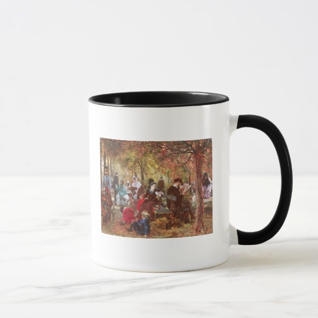 Caneca Nos jardins de Luxembourg (Direita)