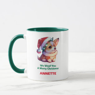 Caneca Nós Ladramos um Feliz Natal