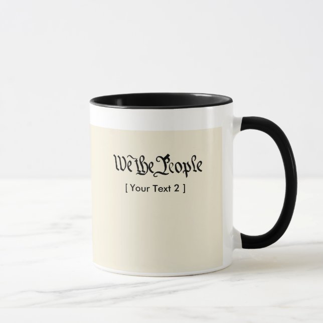 Caneca Nós, o Pessoas Mug (Direita)