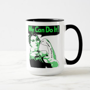 Caneca Nós podemos fazê-lo, copo de café do guerreiro 