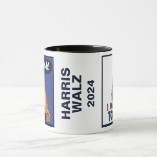 Caneca Nós podemos fazer isso - Kamala / Eu quero que voc