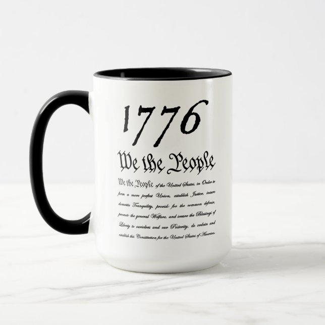 Caneca Nós somos as Pessoas - 1776 (Esquerda)