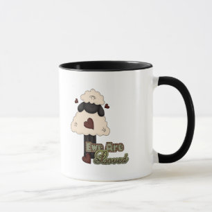 Caneca nós somos ovelhas amadas do dia dos namorados