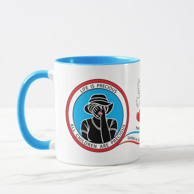 Caneca Nós Todos Choramos o Mesmo Vermelho_ (Esquerda)