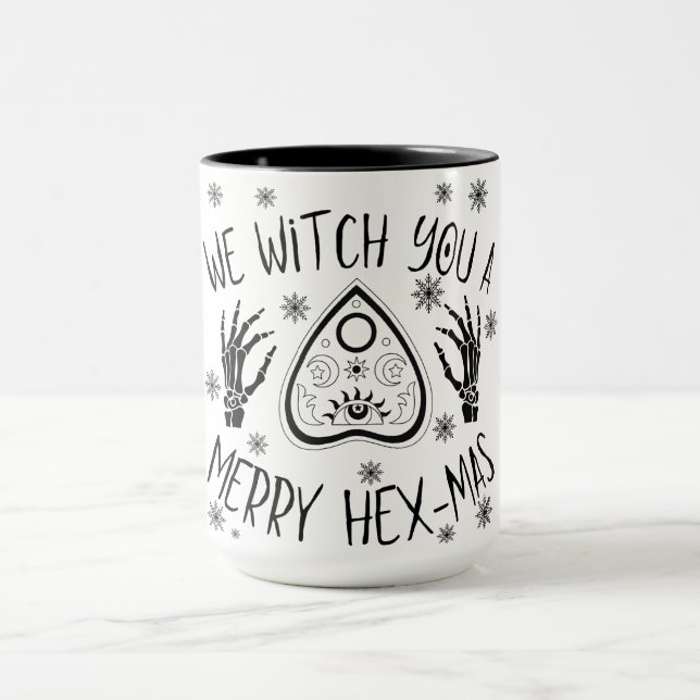 Caneca Nós Vestímos Um Hex-Mas Feliz (Centro)