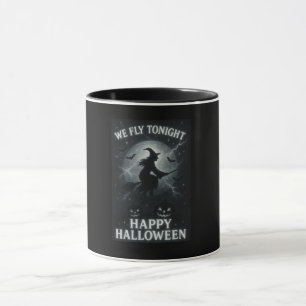 Caneca Nós Voamos Hoje À Noite, Platina/Café Do Dia das B