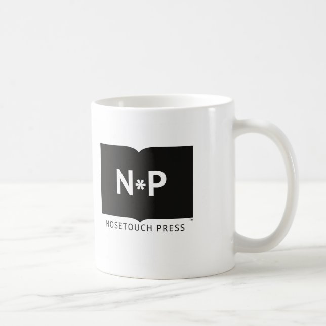 Caneca Nosetouch Press 11 oz Ringer Mug (Direita)