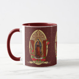 Caneca Nossa Senhora de Guadalupe Papais noeis Maria Virg