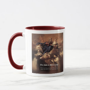 Caneca Nossa Senhora do Monte Carmel Prayer