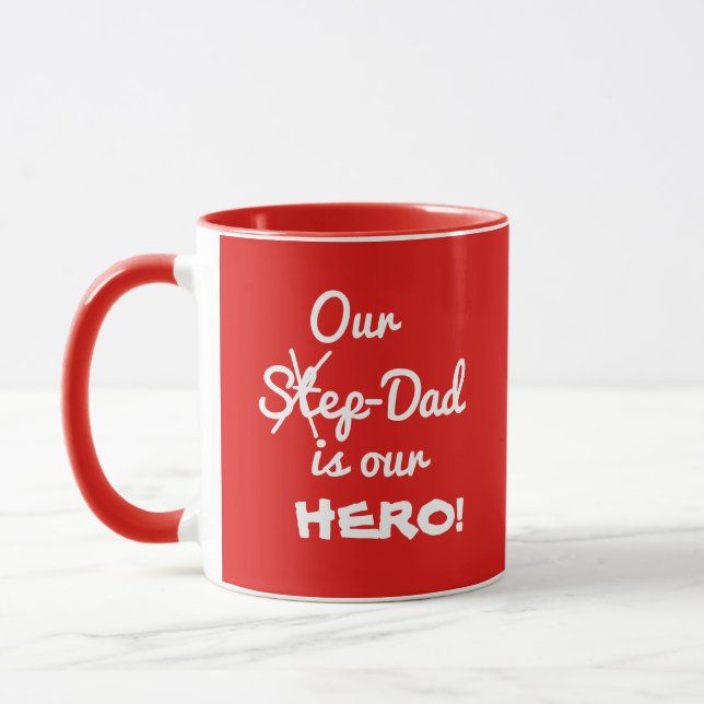 Caneca Nosso Pai Pai Passo é nosso Café Legal HERO (Esquerda)