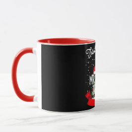 Caneca Nosso Primeiro Natal como Sr. e Sra. Newlywing
