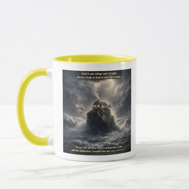 Caneca Nosso refúgio e força (Esquerda)