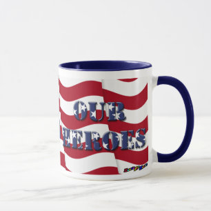 Caneca Nossos Heróis - Adicione Sua Foto