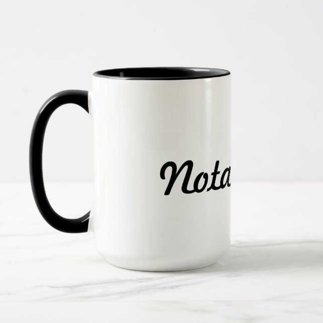 Caneca Notary Juice Mug (Esquerda)