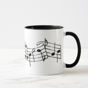 Caneca notas 1 da música