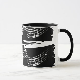 Caneca Notas musicais