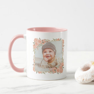 Caneca Nova Avó Mugs Bebê Nome Fotográfico Melhor Avó