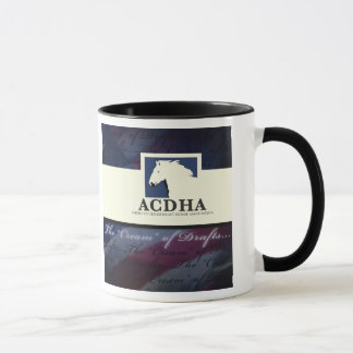 Caneca nova do logotipo de ACDHA