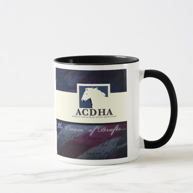 Caneca nova do logotipo de ACDHA (Direita)