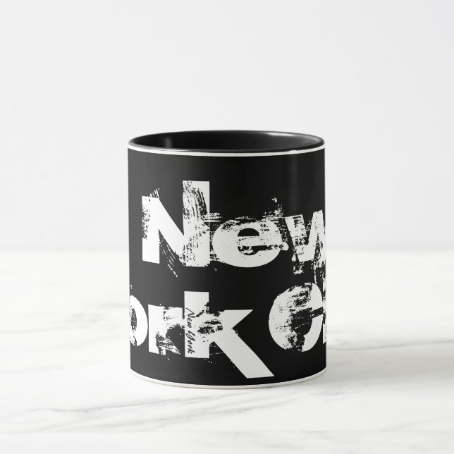 Caneca Nova Iorque - Cápsula Legal, Estilo Branco E Preto (Centro)