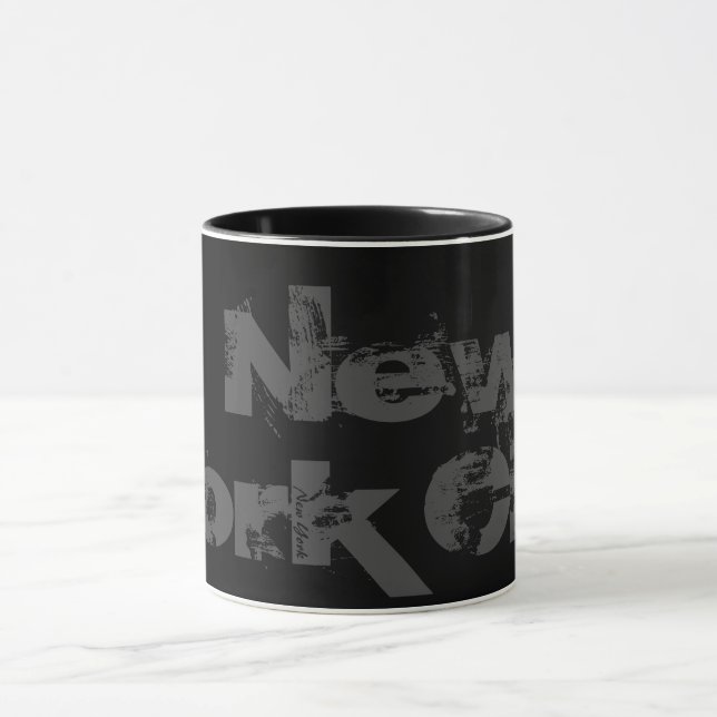 Caneca Nova Iorque - Cápsula Legal, Estilo De Cinza (Centro)