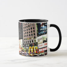 Nova Iorque Times Square Coffee Mug