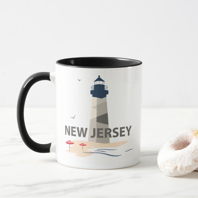 Caneca Nova Jersey, Estados Unidos da América (Com Donut)
