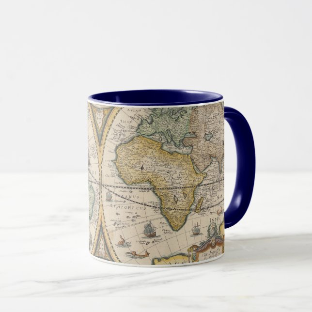 Caneca Nova Totius Terrarum Orbis Geographic (Frente Esquerda)
