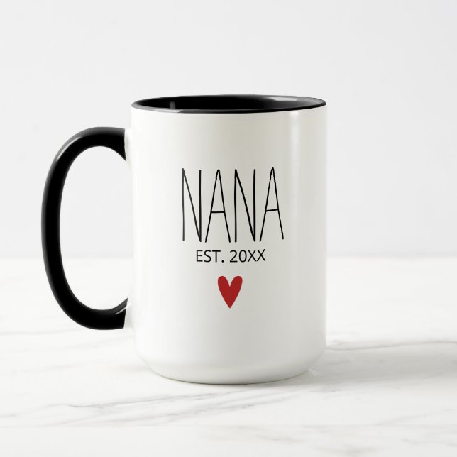 Caneca Nova Vovó Mug (Esquerda)
