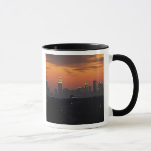Caneca Nova York, EUA. Horizonte de Manhattan