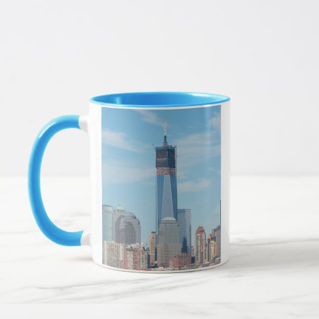 Caneca Nova York, Nova York. Manhattan City Skyline (Esquerda)