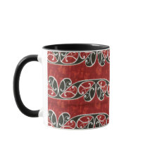 NOVA ZEALAND MAORI DESIGN MUG