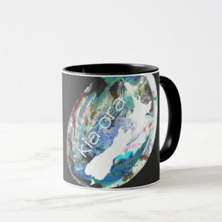 CANECA NOVA ZEALAND PAUA SHELL KIA OU PERSONALIZADA NZ KI