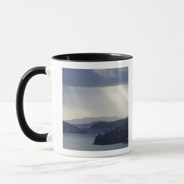 Caneca Nova Zelândia, Otago, Dunedin, Eixos de luz sobre (Esquerda)
