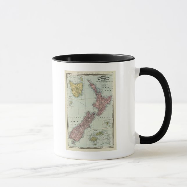 Caneca Nova Zelândia, Tasmânia, Fiji (Direita)