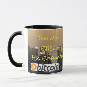 Caneca Novo LOGOTIPO Bitcoin
