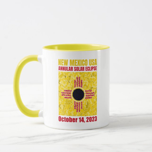 Caneca Novo México - Permuta anual do Eclipse (Esquerda)